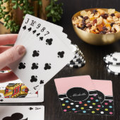 Monogram persoonlijke speelkaarten (Insitu)