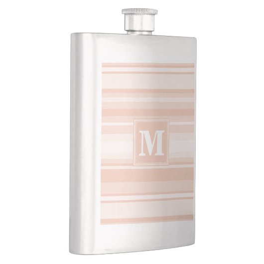 Monogram perzikstrepen flacon (Rechts)