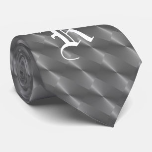 MONOGRAM PEWTER STROPDAS