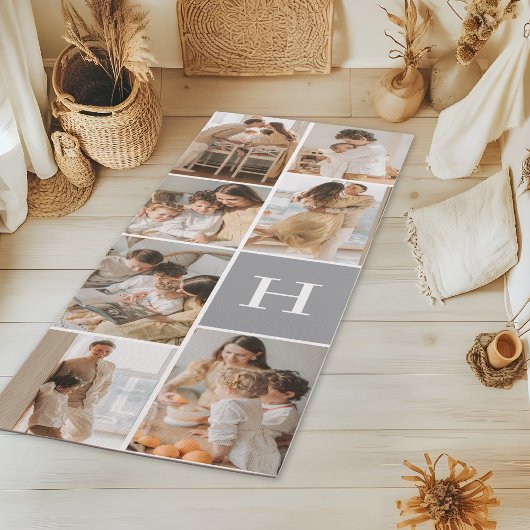 Monogram Photo Collage Exercise Yogamat