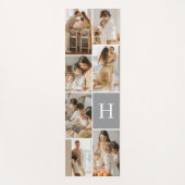 Monogram Photo Collage Exercise Yogamat (Voorkant)