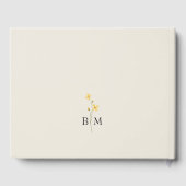 Monogram Photo Wedding Gastenboek (Achterkant)