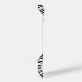 Monogram Piano Keys en Musical Notes Galaxy 3 Case-Mate iPhone Case (Achterkant / Rechts)