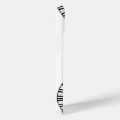 Monogram Piano Keys en Muzieknoten Case-Mate iPhone Case (Achterkant / Rechts)