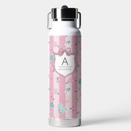 Monogram Pickleball Gift for Her Waterfles