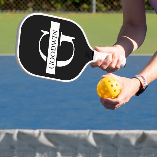 Monogram Pickleball Paddle (Insitu)
