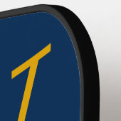 Monogram Pickleball Paddle Blue & Gold College (Links Detail)
