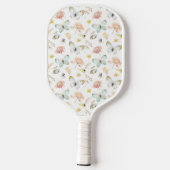 Monogram Pickleball Paddle Butterflies (Achterkant)