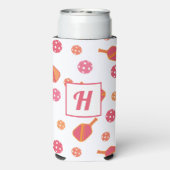 Monogram Pickleball Paddles en Ballen (Seltzer Achterkant)