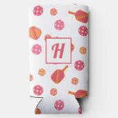 Monogram Pickleball Paddles en Ballen (Achterkant)