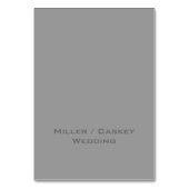 Monogram plaatsen kaart (Achterkant)