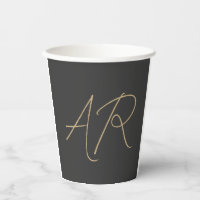 Monogram Plain Grey Beige aanpassen