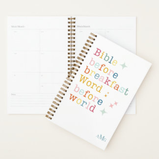 Monogram Planner voor de Bijbellenplaat, bijbels
