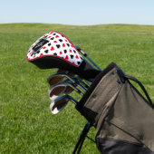 Monogram Poker Kaart Suit Pattern Golfheadcover (Insitu)