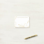 Monogram Post Opmerkingen Post-it® Notes (Op bureau)