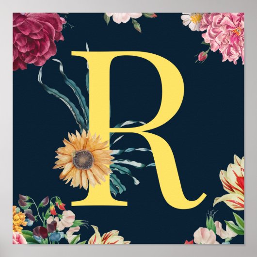 Monogram Poster (Voorkant)