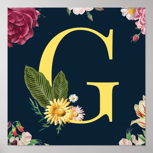 Monogram Poster (Voorkant)