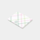 Monogram | Preppy Play Post-it® Notes (Schuin)