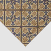 Monogram  Primrose Art Nouveau Deco Tissuepapier (Detail)