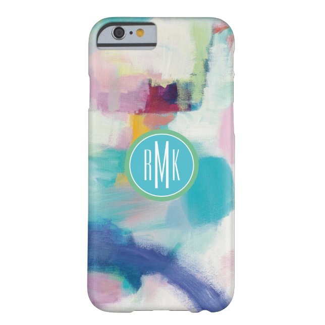 Monogram | Proef- en Airy Bright Case-Mate iPhone Case (Achterkant)