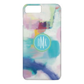 Monogram | Proef- en Airy Bright Case-Mate iPhone Case (Achterkant)