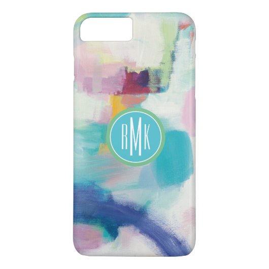 Monogram | Proef- en Airy Bright Case-Mate iPhone Case (Achterkant)
