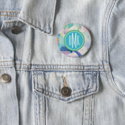 Monogram | Proef- en Airy Bright Ronde Button 5,7 Cm (In situ)