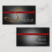 Monogram Professional Consultant Visitekaartje (Voorkant / Achterkant)