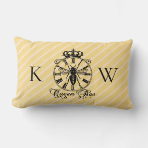 Monogram  Queen Bee Clock Sierkussen Kussen
