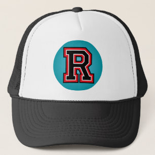 Monogram "R"-Initiaal Trucker Pet