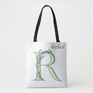 Monogram R Lavender Eucalyptus Draagtas