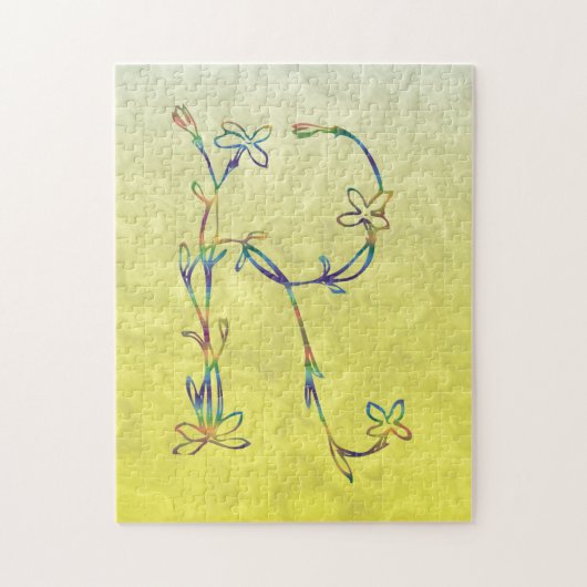 MONOGRAM R LEGPUZZEL (Verticaal)