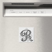 monogram 'R' - magneet (Insitu (Vaatwasser))