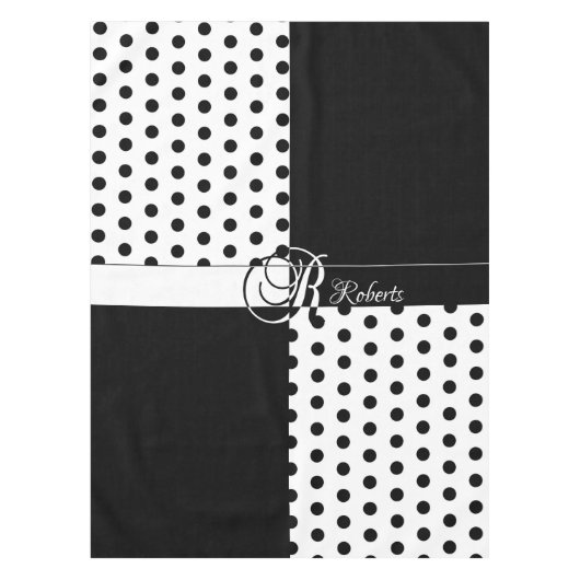 Monogram R Tafelkleed (Voorkant)