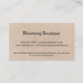 Monogram | Radiaal Visitekaartje (Achterkant)