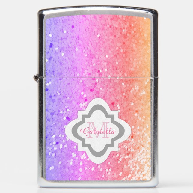 Monogram: Rainbow Glitter (Voorkant)