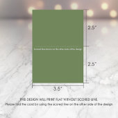 Monogram Ranunculus Wedding Place Card Kaart