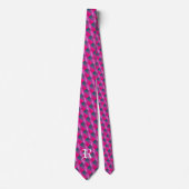 MONOGRAM RASPBERRY CRAVATE (Devant)