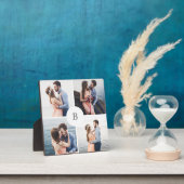 Monogram raster Collage Foto Fotoplaat (Insitu)