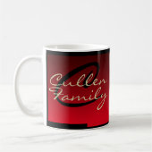 Monogram Red (familie) koffie-Mok Koffiemok (Links)
