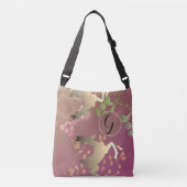 Monogram rendieren en sneeuwvlokken crossbody tas (Voorkant)