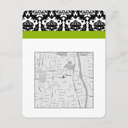 Monogram richting zwart-wit informatiekaartje (Achterkant)