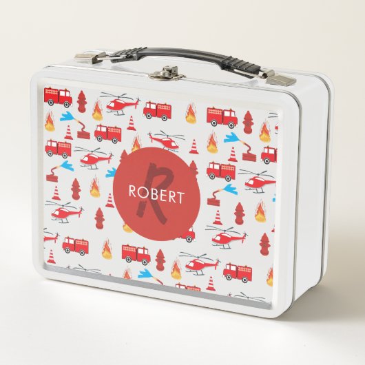 Monogram Rood Transport Fire Truck Engine (Voorkant)