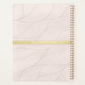 Monogram Roos Gold 2025 Afspraakboek Planner (Achterkant)