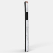 Monogram Roos Gold Glitter | Marble Boss Babe Case-Mate iPhone Case (Achterkant/rechts)