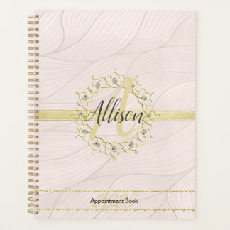 Monogram Rose Gold 2025 Appointment Book