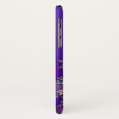 Monogram Royal Paars Fractal Hoesje (Achterkant/links)