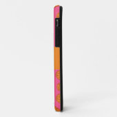 Monogram roze basketballen Case-Mate iPhone case (Achterkant/links)