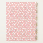 Monogram Roze Blad Planner (Achterkant)