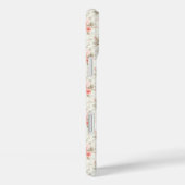 Monogram Roze Bow Coquette Case-Mate iPhone Case (Achterkant / Rechts)